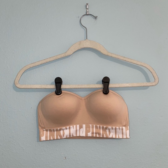 Victoria’s Secret PINK Strapless Nude Bra - Picture 1 of 2